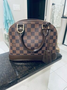 Louis Vuitton Damier Ebene Alma BB